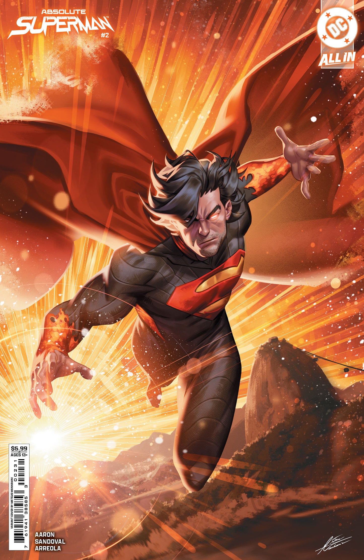 Absolute Superman #2 C Mateus Manhanini Variant (12/04/2024) Dc