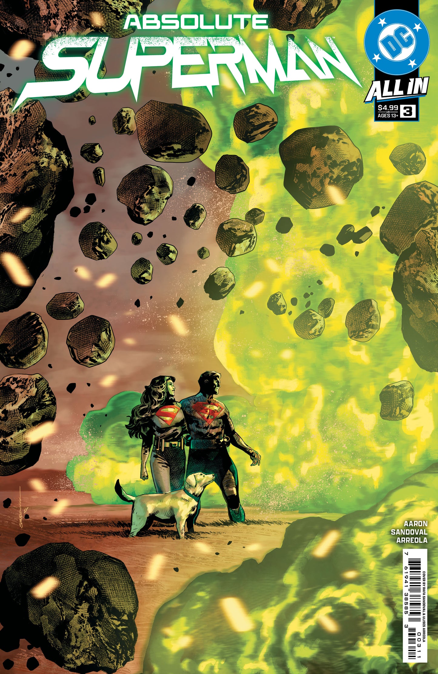 Absolute Superman #3 A Rafa Sandoval Jason Aaron (01/01/2025) Dc