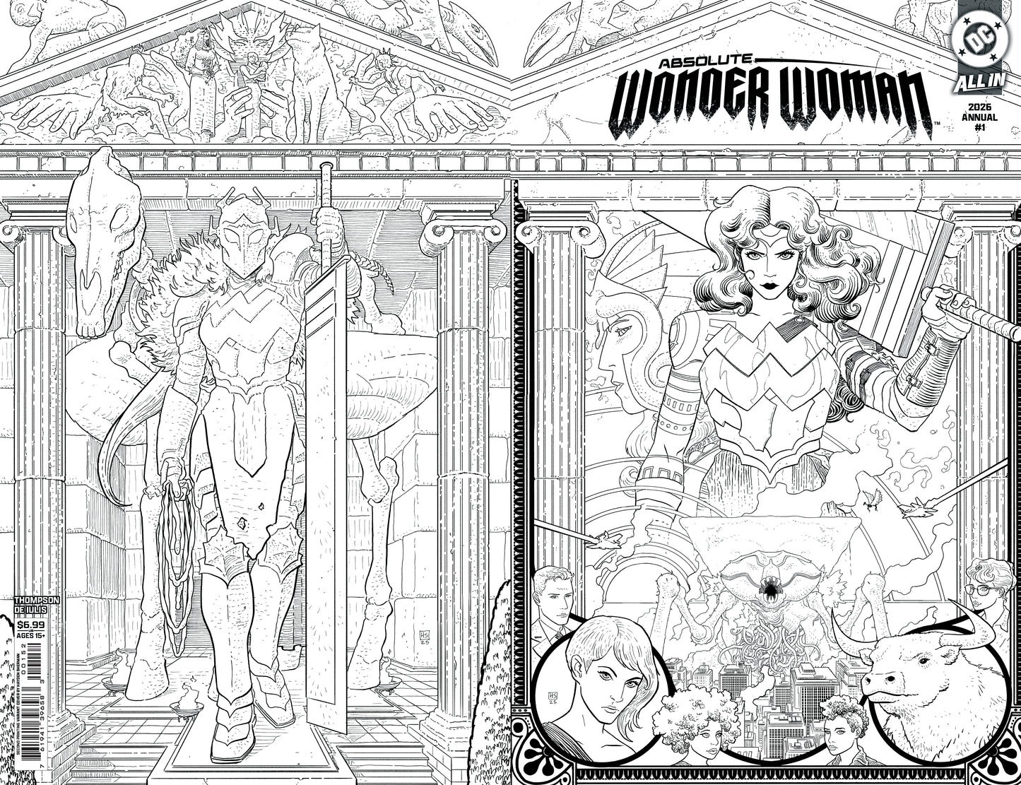 Absolute Wonder Woman Annual 2026 #1 (One Shot) 2nd Print B Hayden Sherman Variant (04/15/2026) Dc - Golden Apple Comics