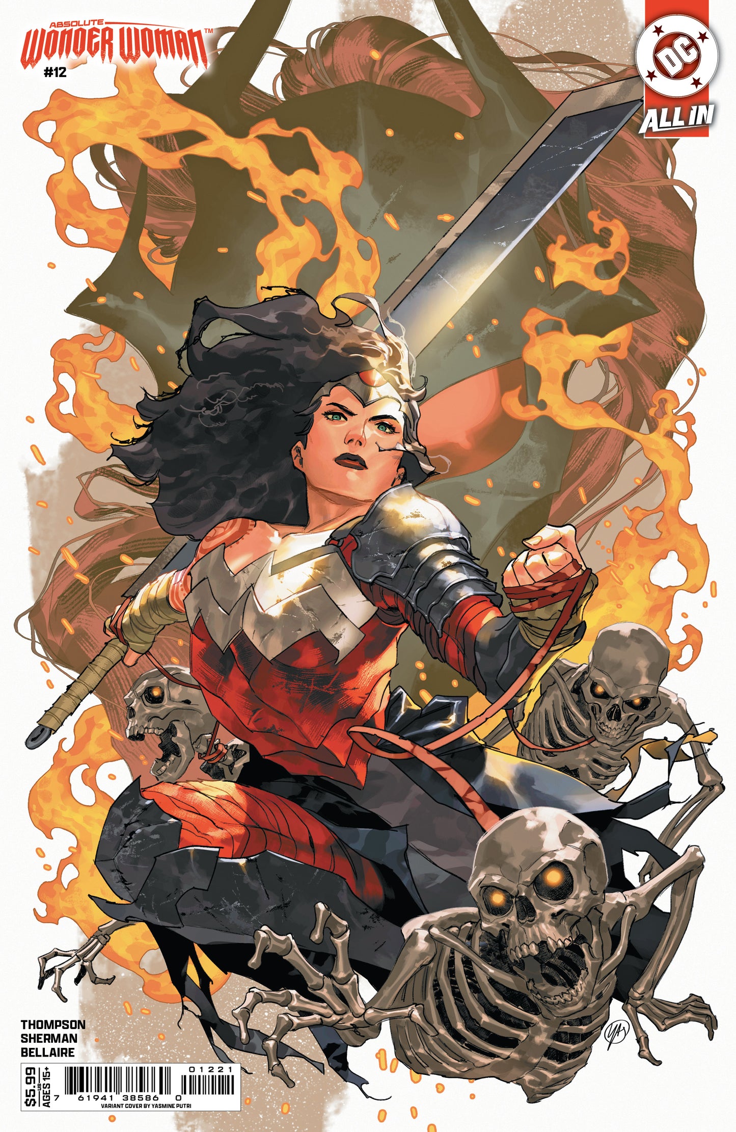 Absolute Wonder Woman #12 C Yasmine Putri Variant (09/24/2025) Dc