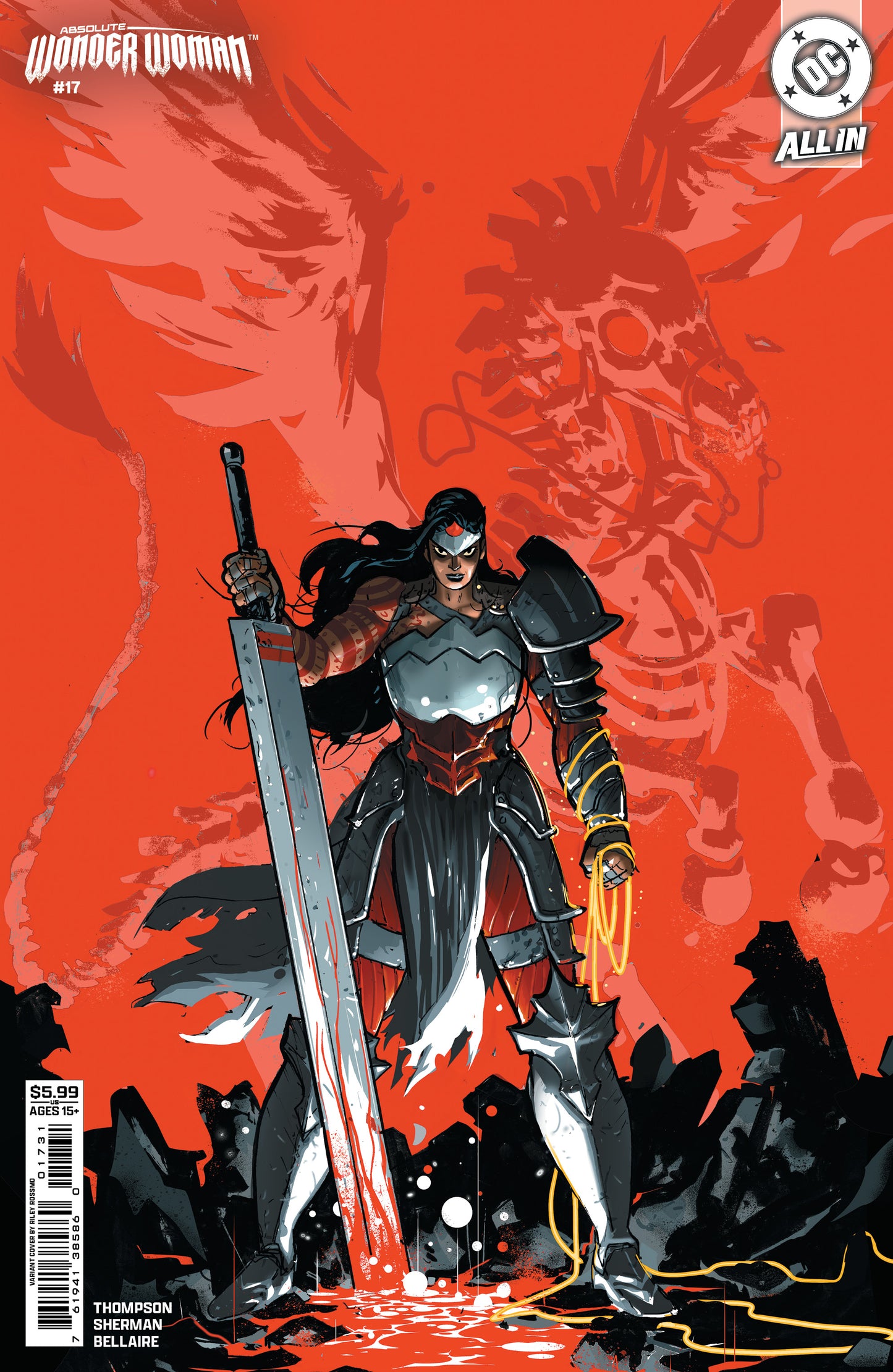 Absolute Wonder Woman #17 C Riley Rossmo Variant (02/25/2026) Dc