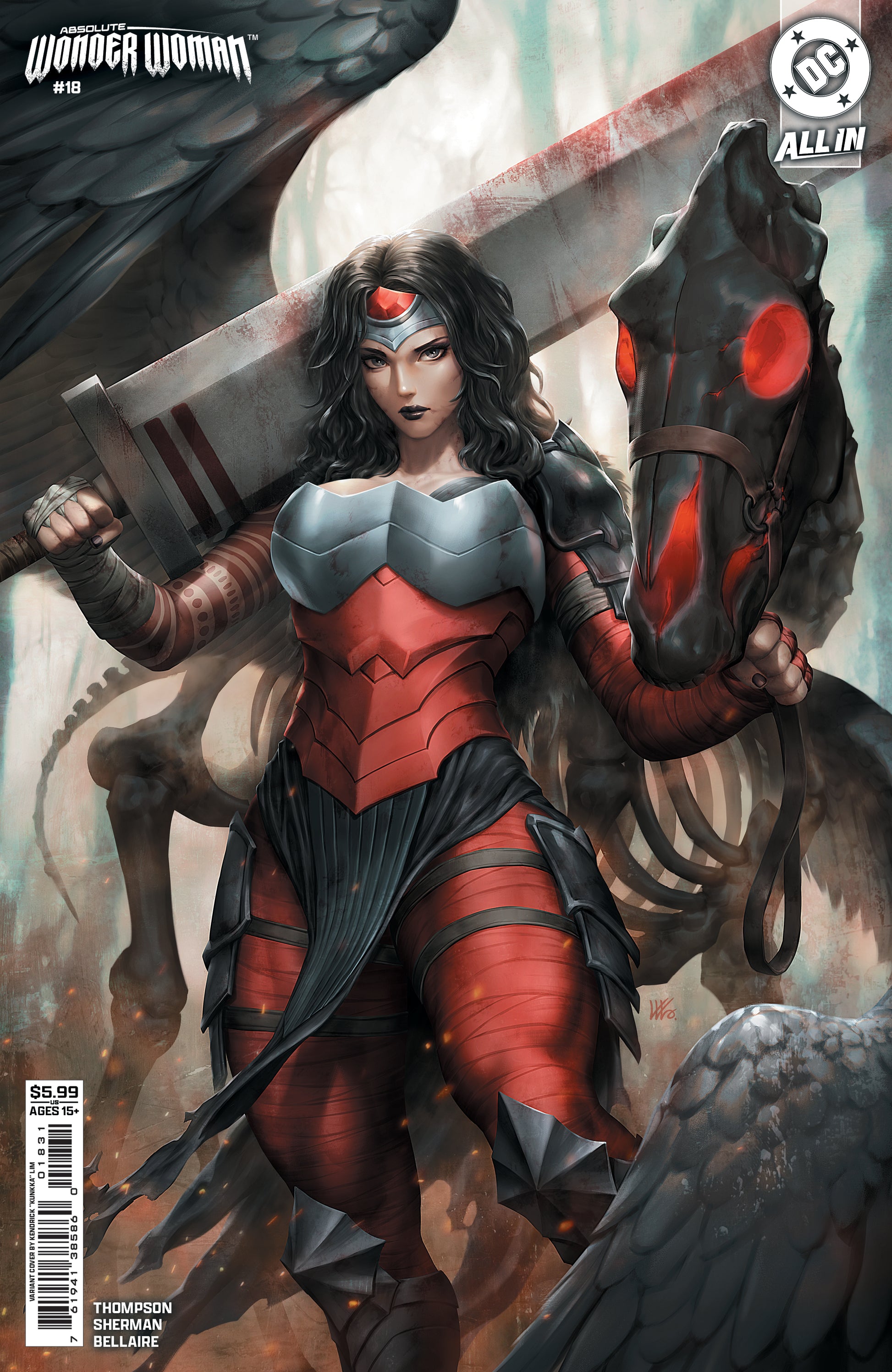 Absolute Wonder Woman #18 C Kendrick Kunkka Lim Variant (03/25/2026) Dc - Golden Apple Comics