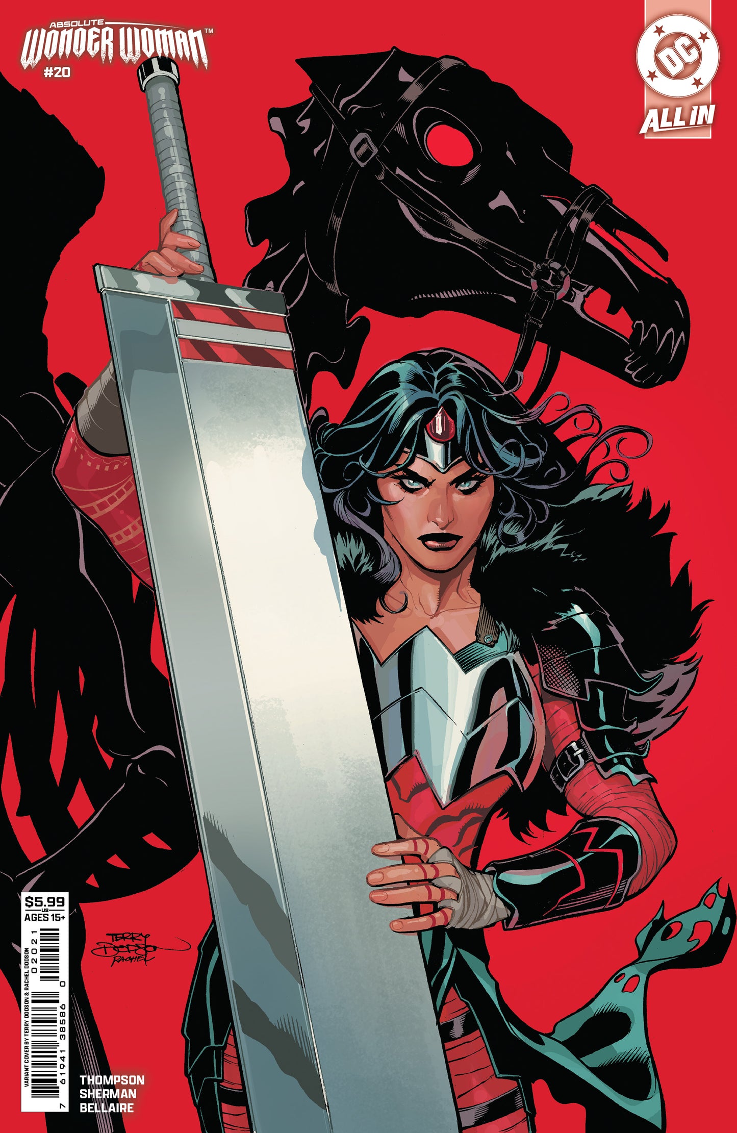 Absolute Wonder Woman #20 B Terry Dodson Variant (05/27/2026) Dc - Golden Apple Comics