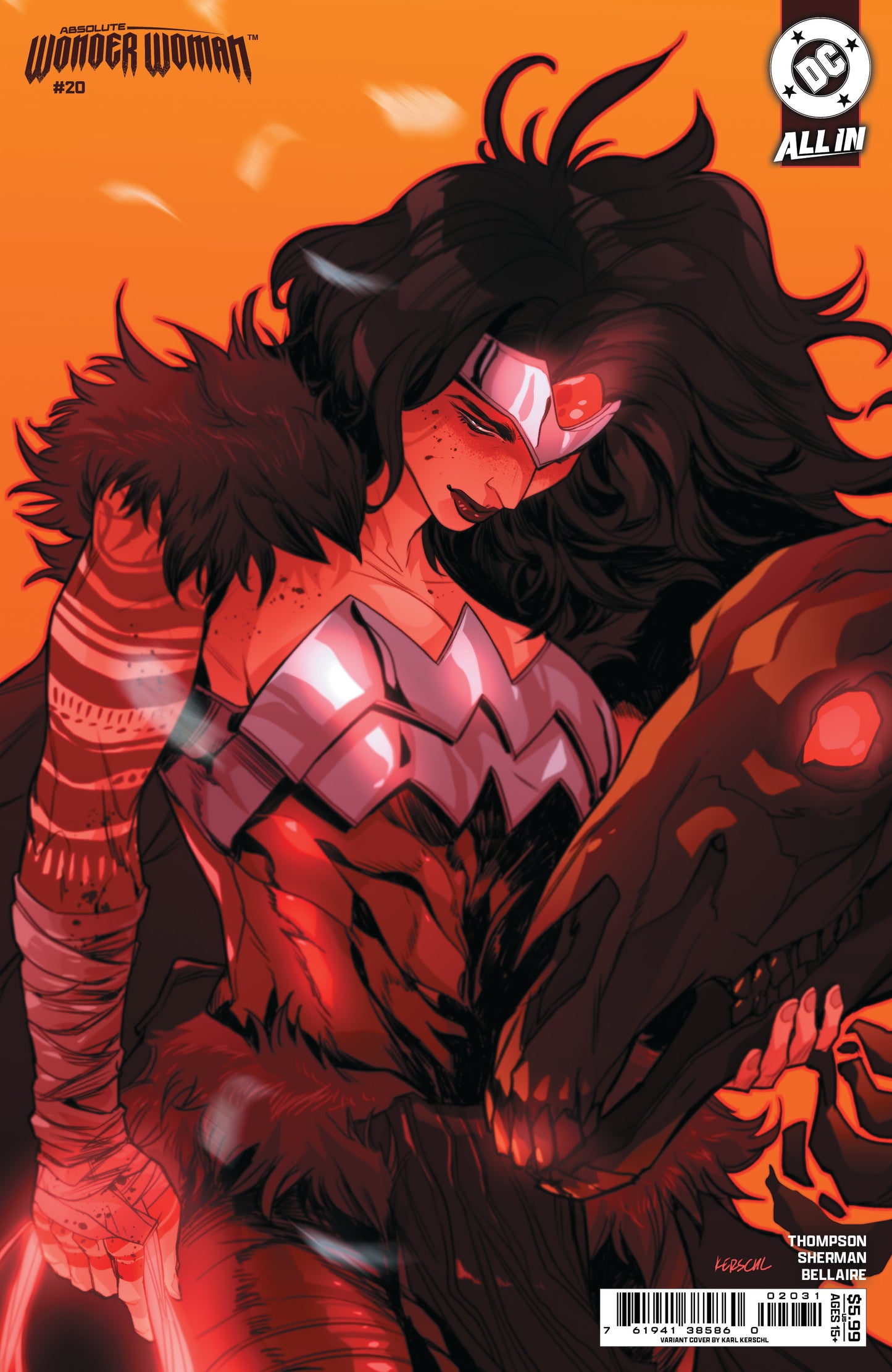 Absolute Wonder Woman #20 C Karl Kerschl Variant (05/27/2026) Dc - Golden Apple Comics