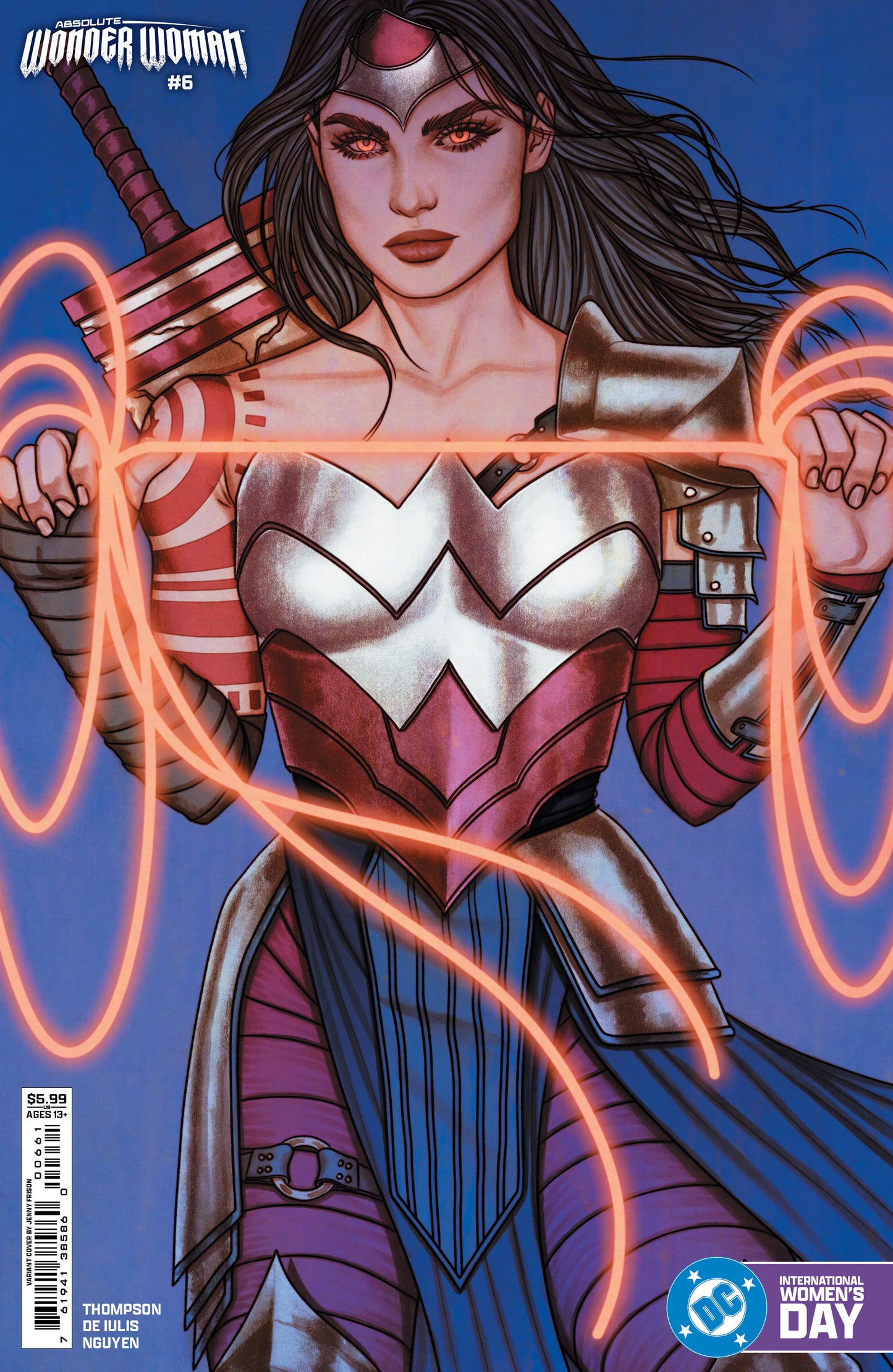 Absolute Wonder Woman #6 A1 Cover Set Of 6 1:25 1:50 (03/26/2025) Dc