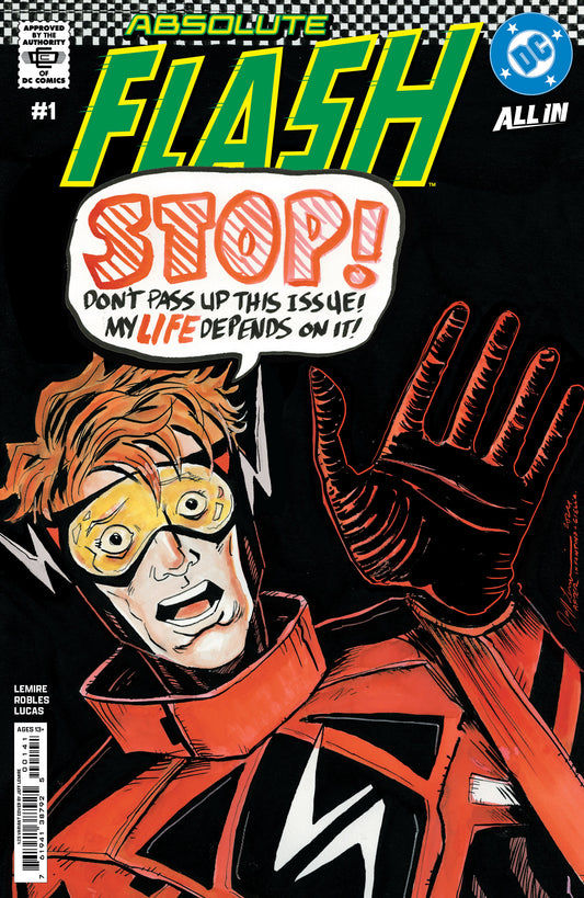 Absolute Flash #1 I 1:25 Jeff Lemire Variant (03/19/2025) Dc