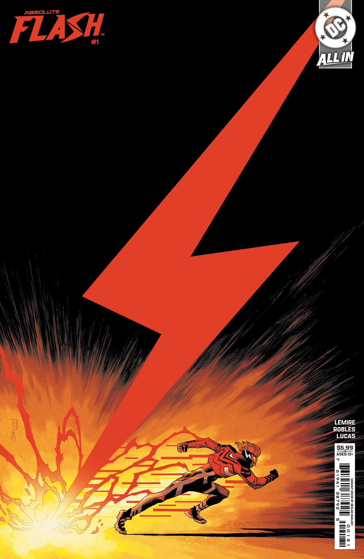 Absolute Flash #1 A1 Cover Set Of 11 1:25 1:50 1:100 (03/19/2025) Dc