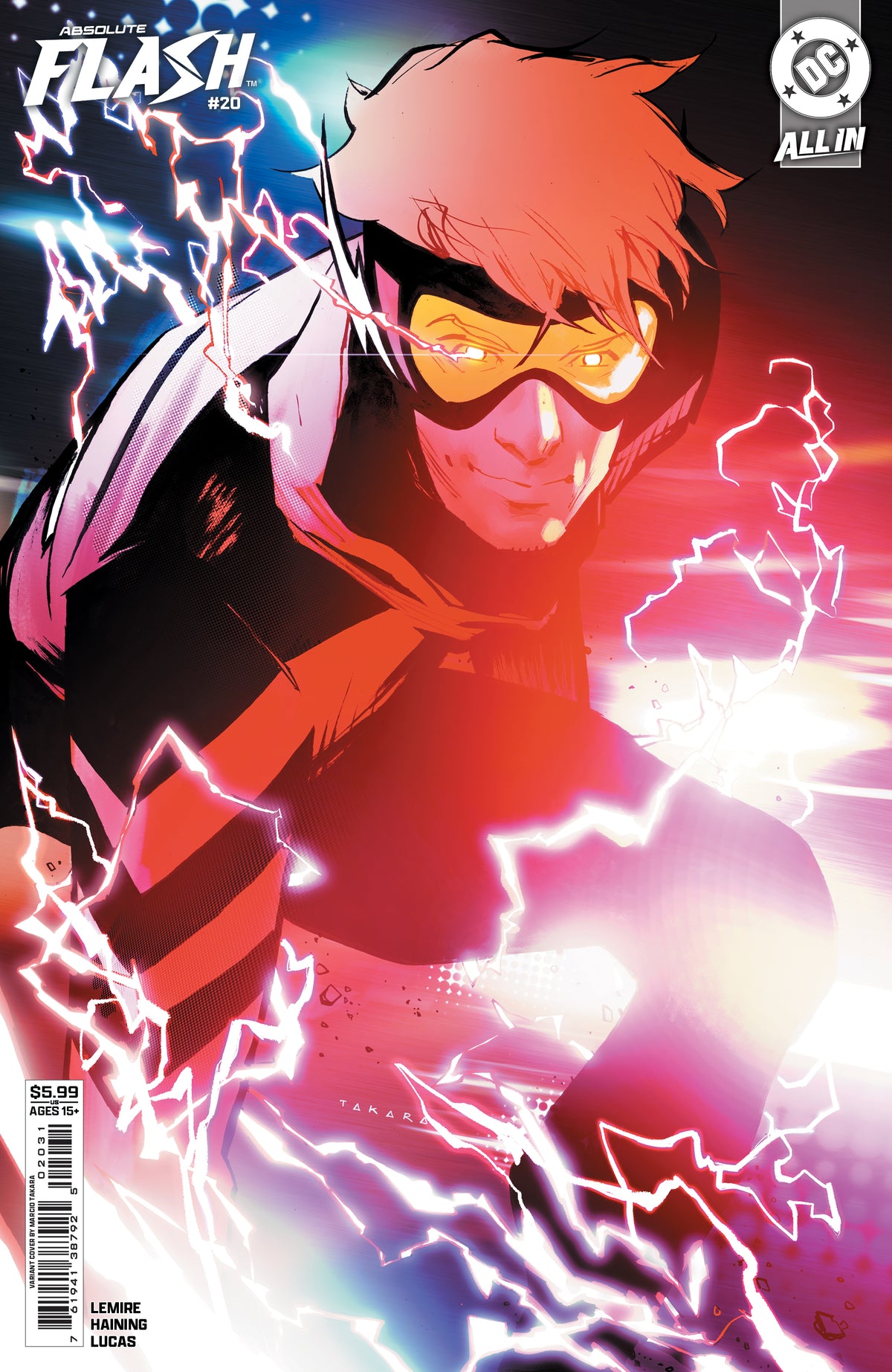 Absolute Flash #20 C Marcio Takara Variant (10/21/2026) Dc