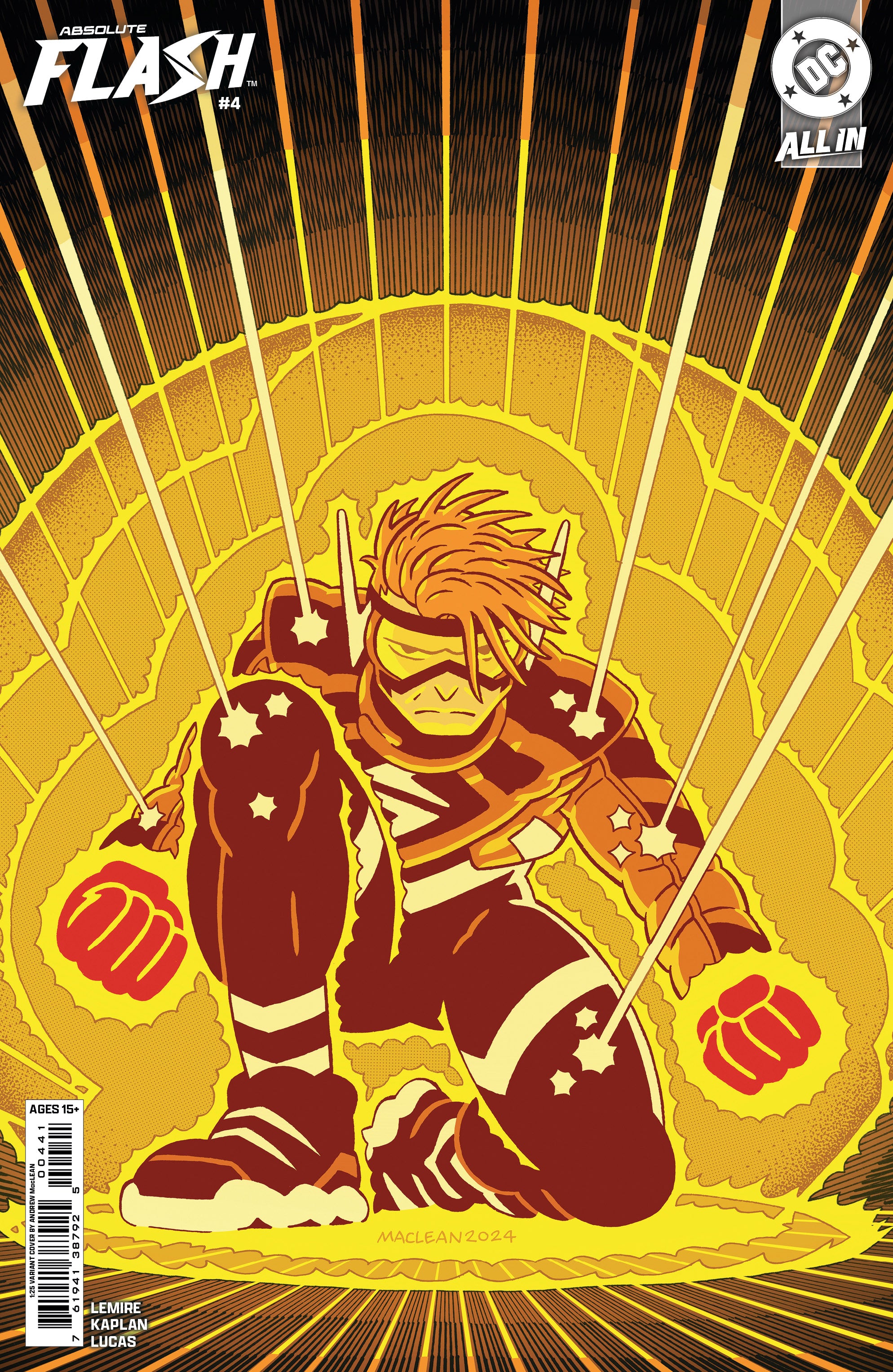 Absolute Flash #4 A1 Cover Set Of 5 1:25 1:50 (06/18/2025) Dc