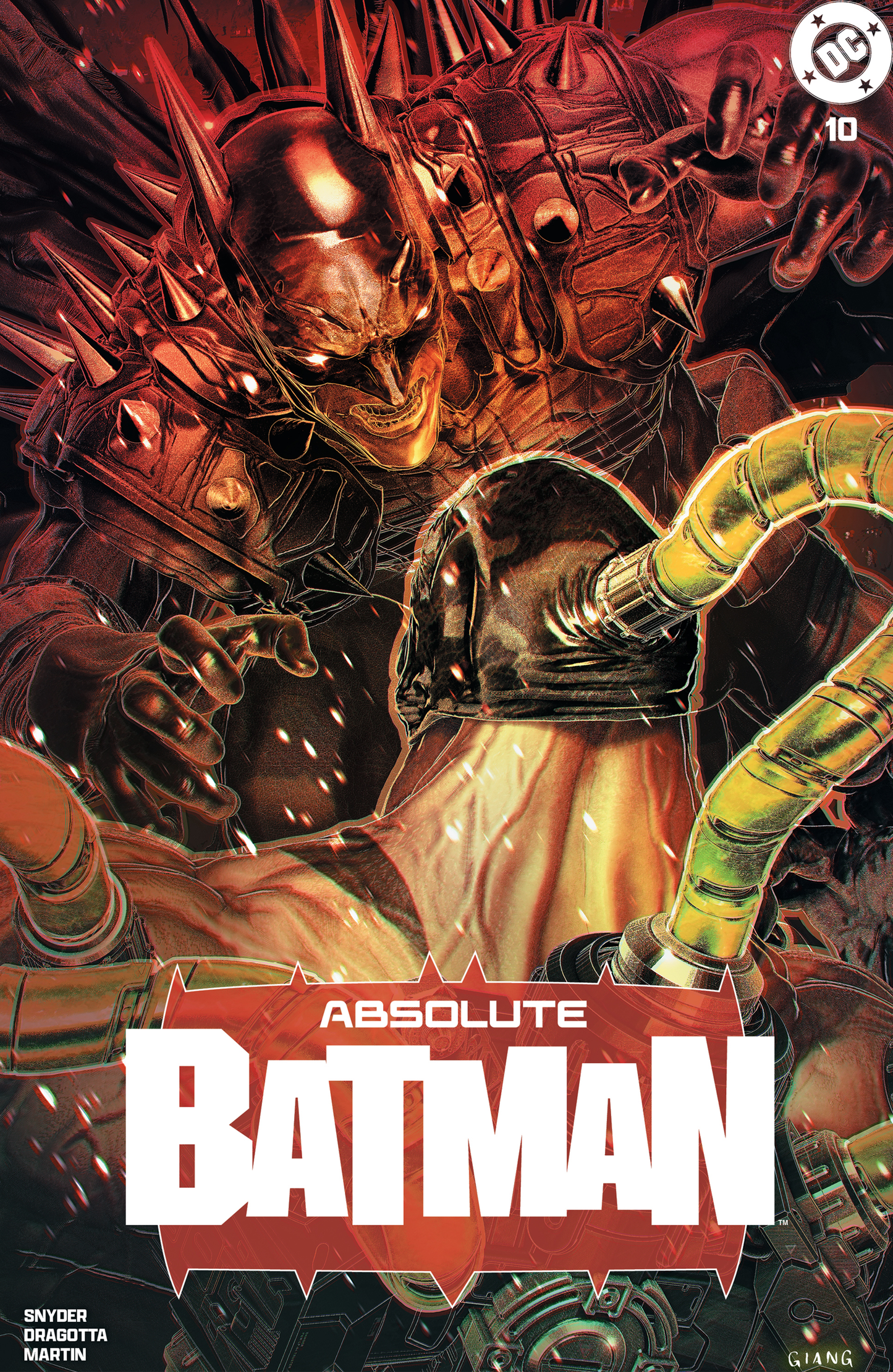 Absolute Batman #10 Giang Variant SDCC TenFwd Comics EXCLUSIVE FOIL