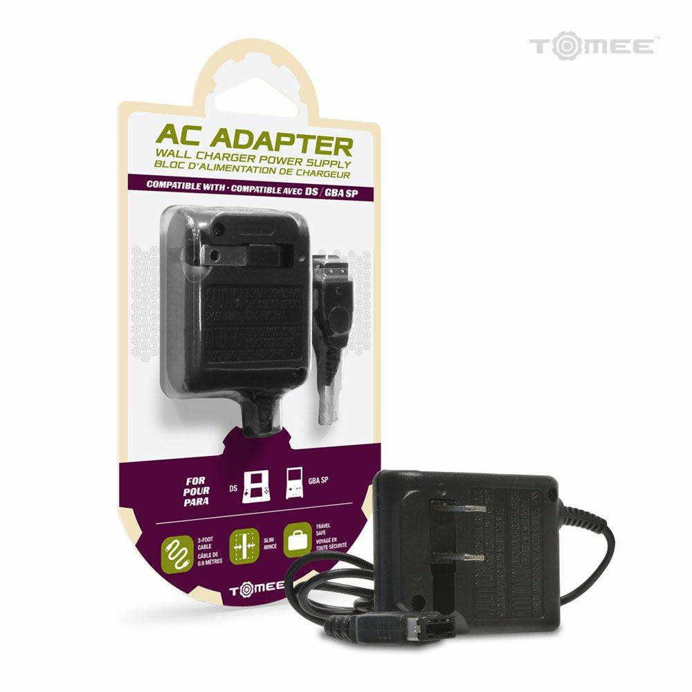 AC Adapter Compatible With Nintendo DS ® / Game Boy Advance ® SP / GBA