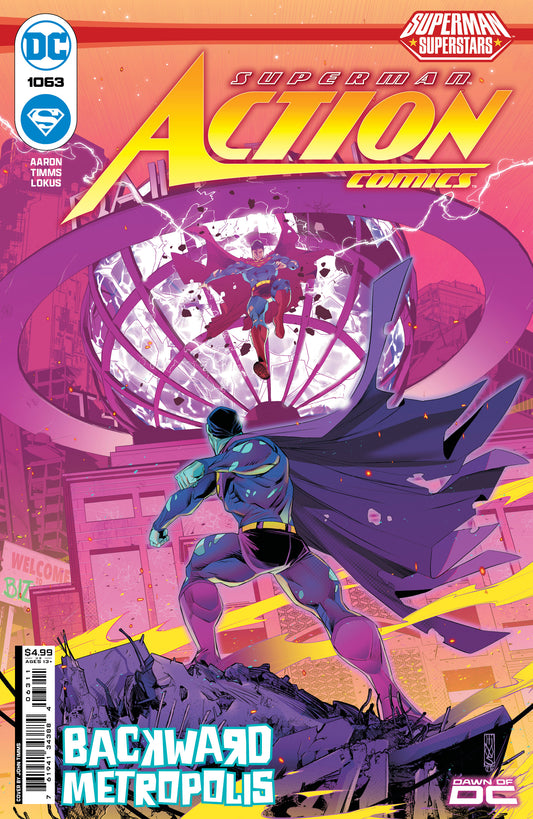 Superman Action Comics #1063 A John Timms Jason Aaron (03/12/2024) Dc