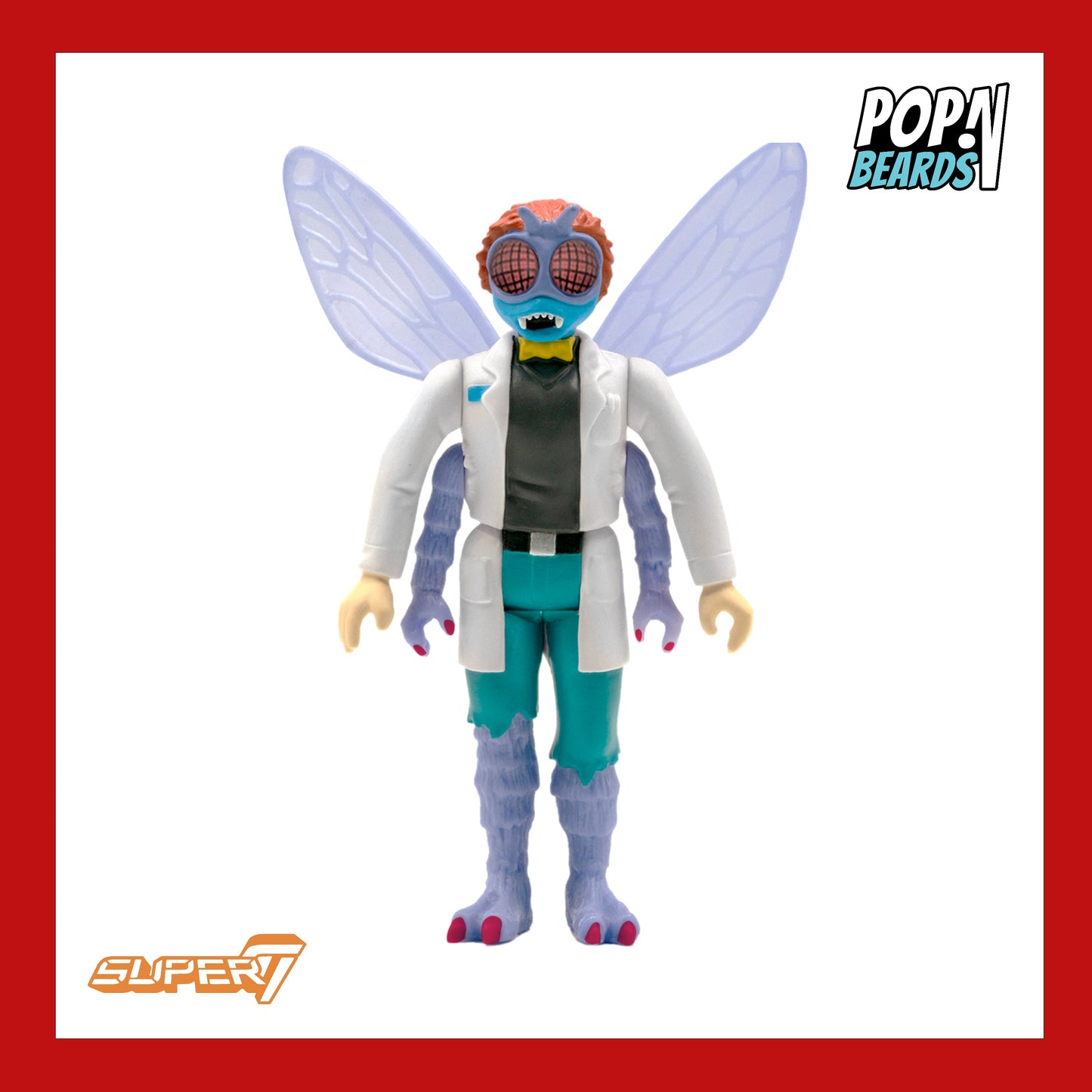 Super7: ReAction (TMNT), Baxter (Insane Intellect) (S2)