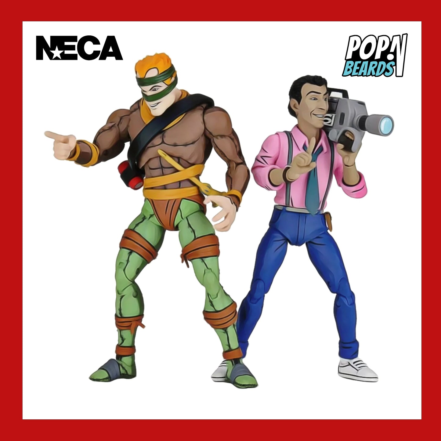 NECA: TMNT, Rat King vs. Vernon (2-PK)