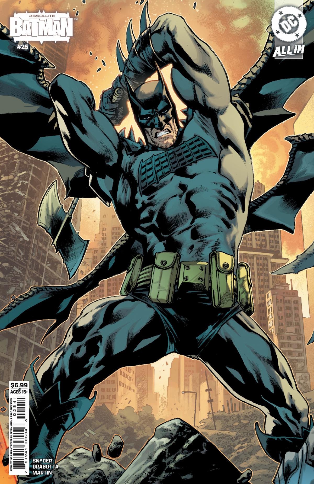 Absolute Batman #25 D Bryan Hitch Connecting Variant (10/28/2026) Dc