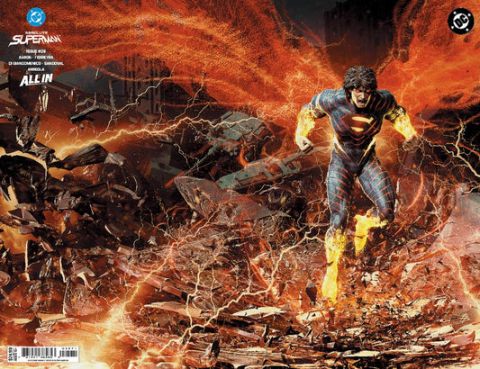 Absolute Superman #25 G Bjorn Barends Dc Showcase Wraparound Foil Variant (11/04/2026) Dc
