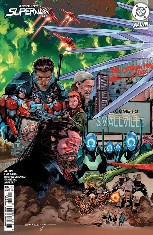 Absolute Superman #25 H Rafa Sandoval Left Connecting Variant (11/04/2026) Dc