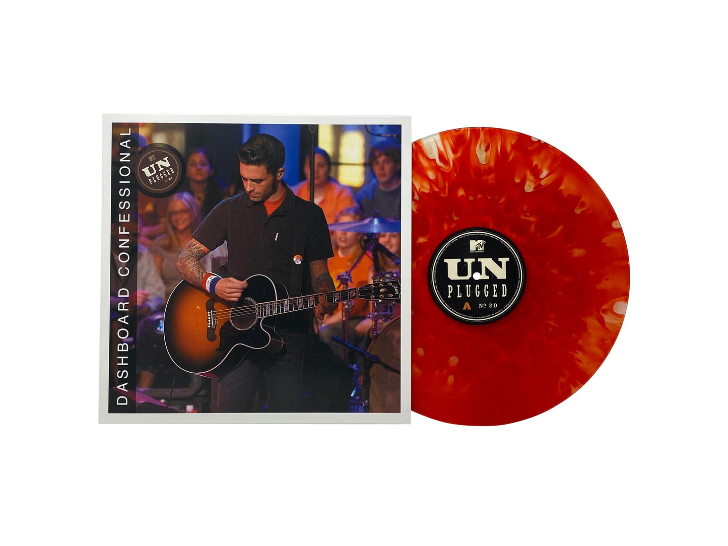 Dashboard Confessional - MTV Unplugged 2.0 ( Limited Edition Cloudy Red/Peach Colored Vinyl)