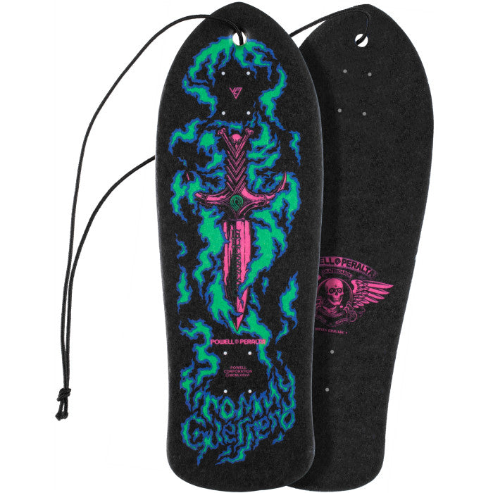 Powell Peralta Bones Brigade Guerrero Blacklight Air Freshener - Gardenia scented