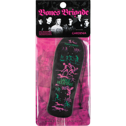 Powell Peralta Bones Brigade Lance Mountain Blacklight Air Freshener - Gardenia scented