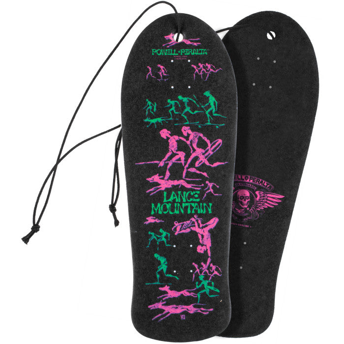 Powell Peralta Bones Brigade Lance Mountain Blacklight Air Freshener - Gardenia scented