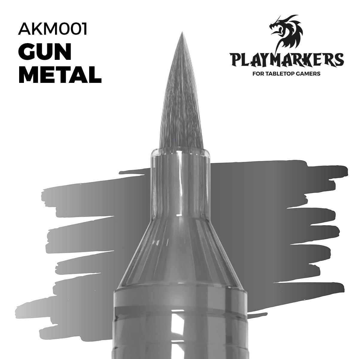 AK Interactive Markers: Playmarkers - Gun Metal - Golden Apple Comics