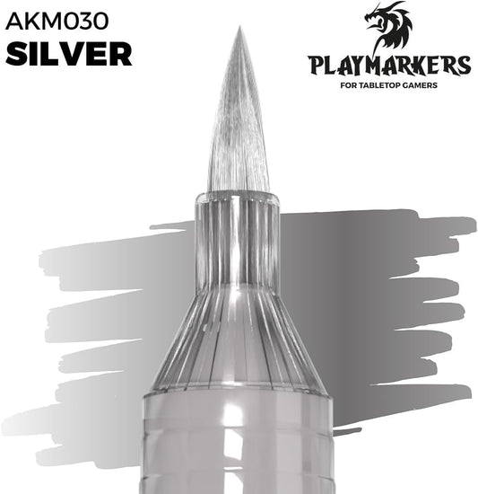 AK Interactive Markers: Playmarkers - Silver - Golden Apple Comics