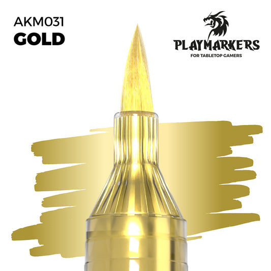 AK Interactive Markers: Playmarkers - Gold - Golden Apple Comics