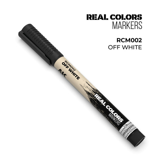 AK Interactive Markers: Real Color Markers - Off White