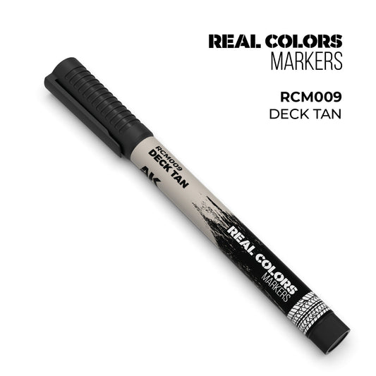 AK Interactive Markers: Real Color Markers - Deck Tan