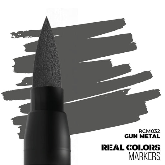 AK Interactive Markers: Real Colors Markers - Gun Metal - Golden Apple Comics