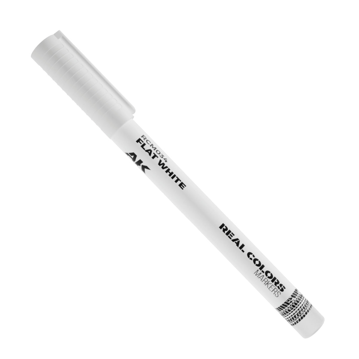 AK Interactive Markers: Real Colors Markers - Flat White - Golden Apple Comics