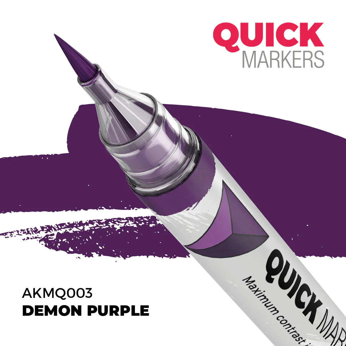 AK Interactive Markers: Quick Markers - Demon Purple - Golden Apple Comics