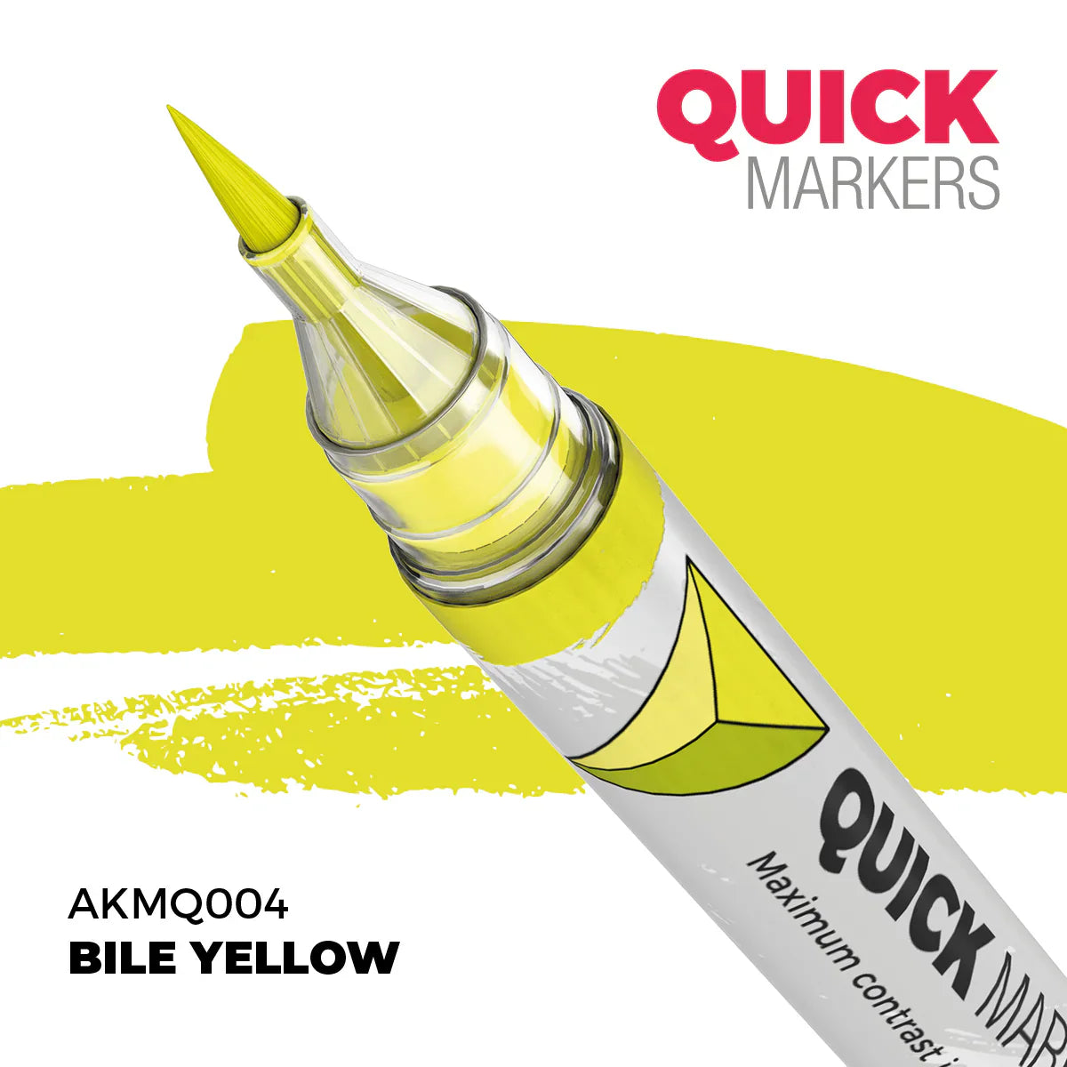 AK Interactive Markers: Quick Markers - Bile Yellow - Golden Apple Comics