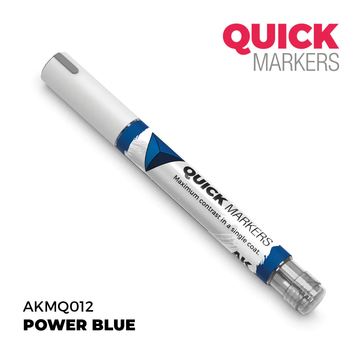 AK Interactive Markers: Quick Markers - Power Blue - Golden Apple Comics