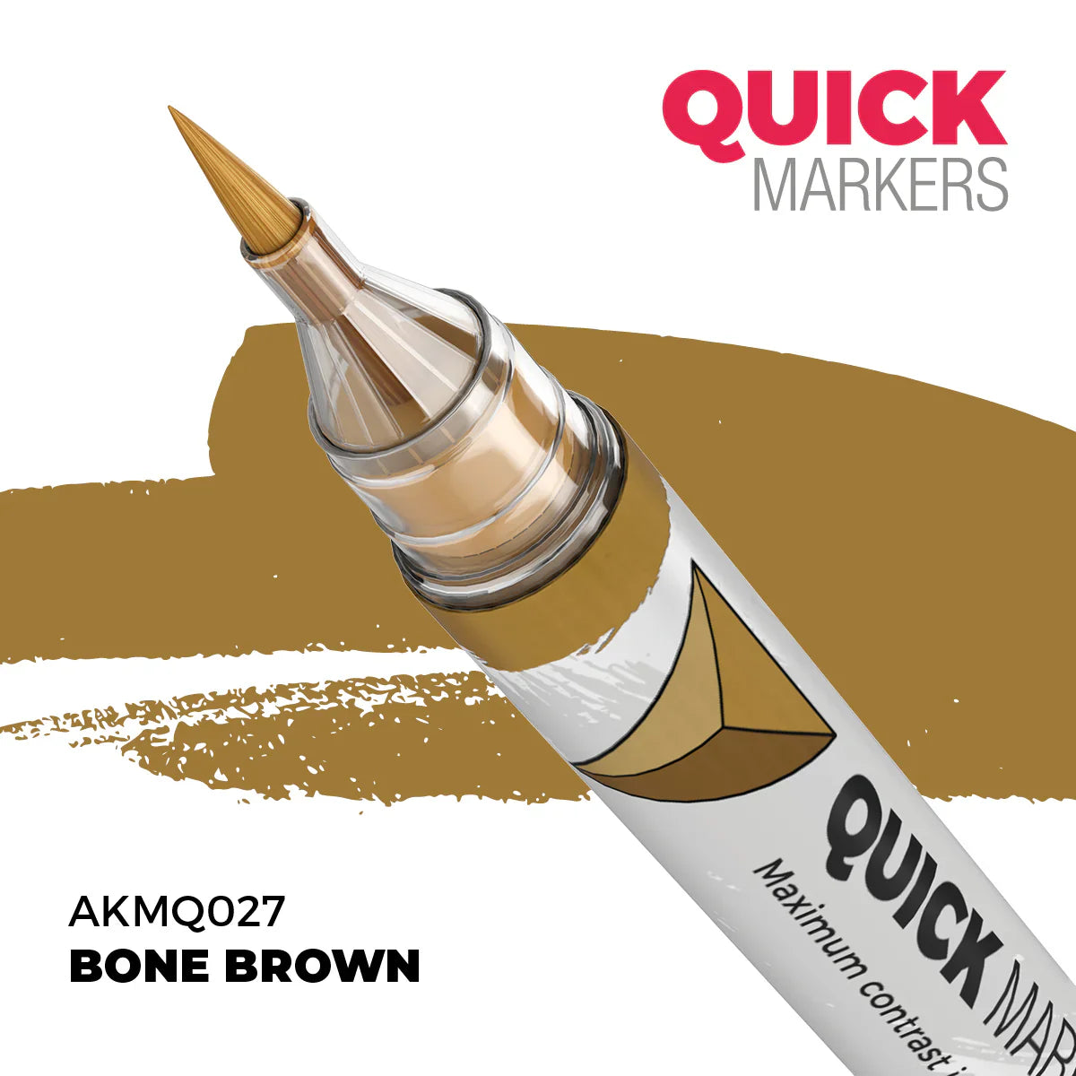 AK Interactive Markers: Quick Markers - Bone Brown - Golden Apple Comics