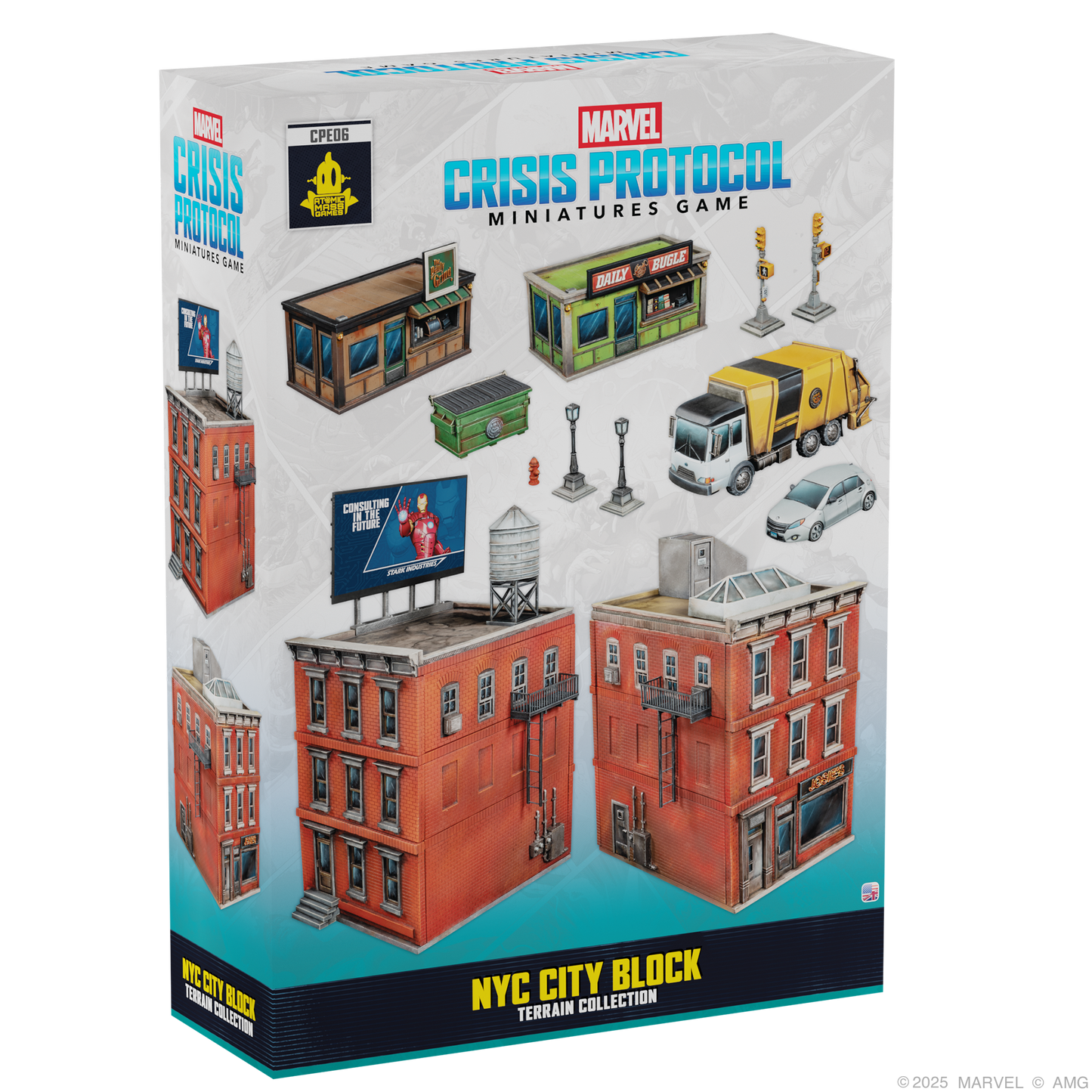Marvel Crisis Protocol: NYC City Block Terrain Collection