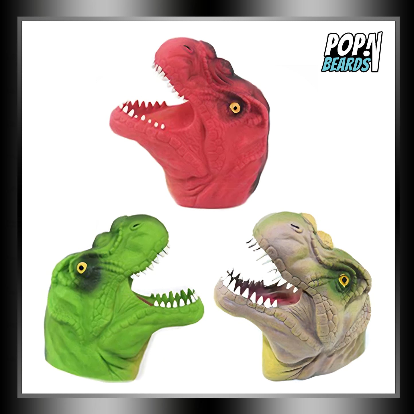 Hand Puppets: Dinosaur Head, T-Rex