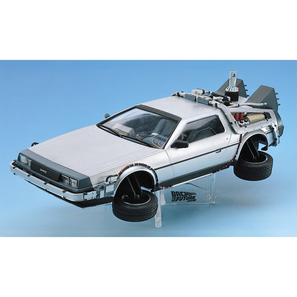 Aoshima: Back to the Future Part II DeLorean 1/24 Scale Model Kit #BT-02 - Golden Apple Comics