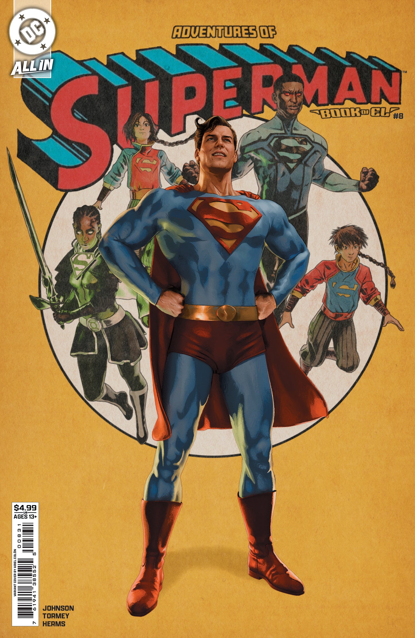 Adventures Of Superman Book Of El #8 (Of 12) C Ariel Colon Variant (05/06/2026) Dc - Golden Apple Comics
