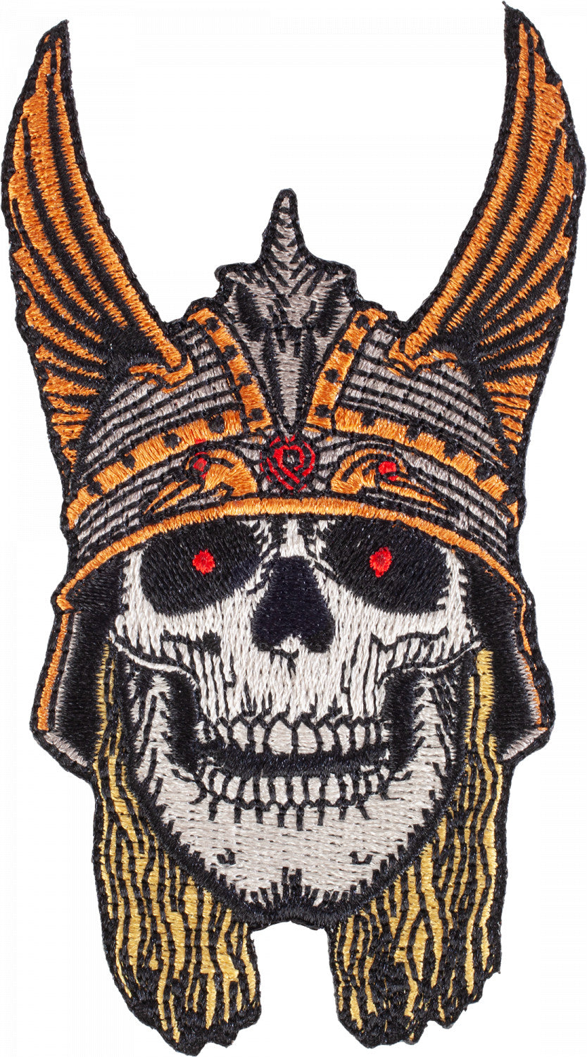 Powell Peralta Andy Anderson Skull 4" Skateboard Patch