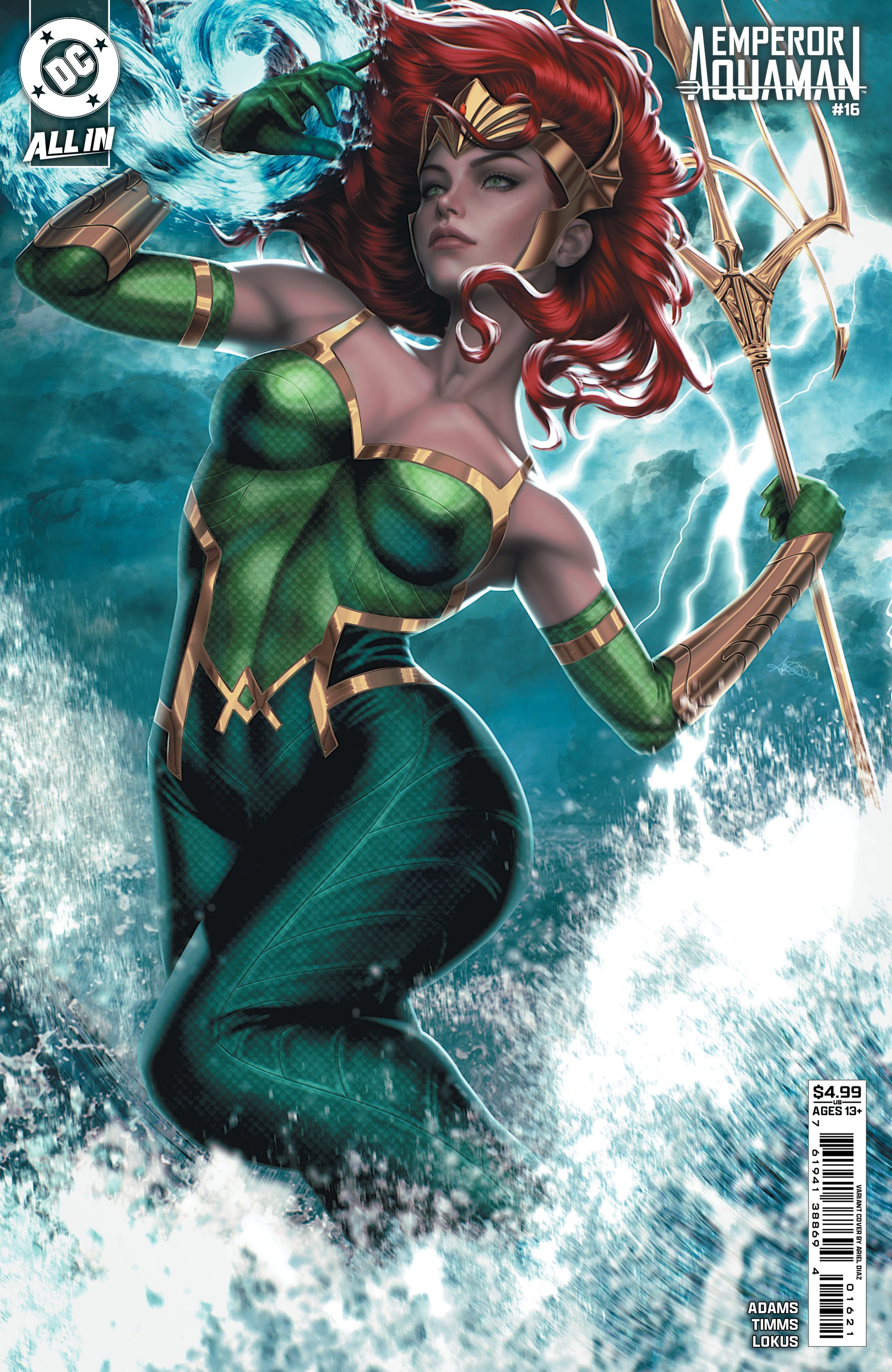 Emperor Aquaman #16 B Ariel Diaz Variant (04/08/2026) Dc - Golden Apple Comics