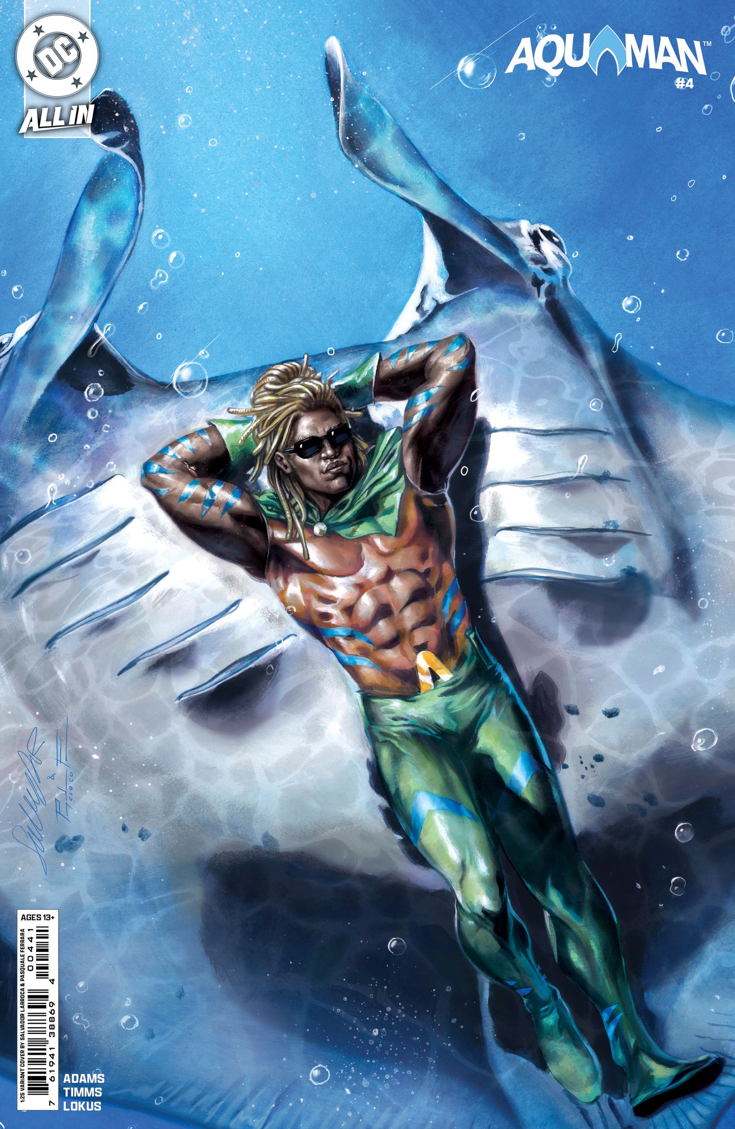 Aquaman #4 E 1:25 Salvador Larroca Variant (04/09/2025) Dc