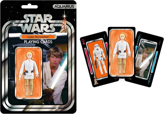 Aquarius Playing Cards: Star Wars - Action Figures - Luke Skywalker