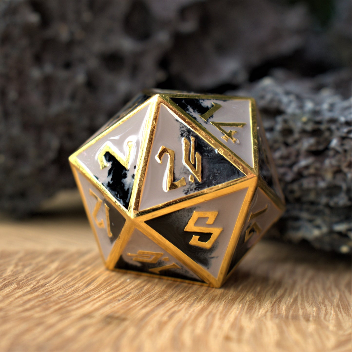 Portrait Metal Dice Set