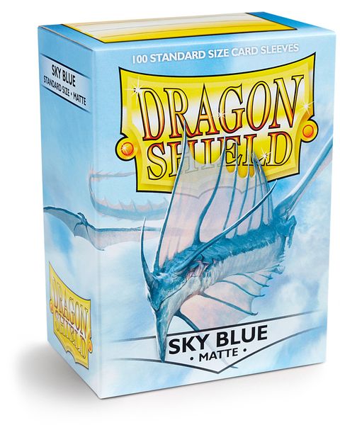 Dragon Shield Matte Sky Blue Sleeves 100-Count