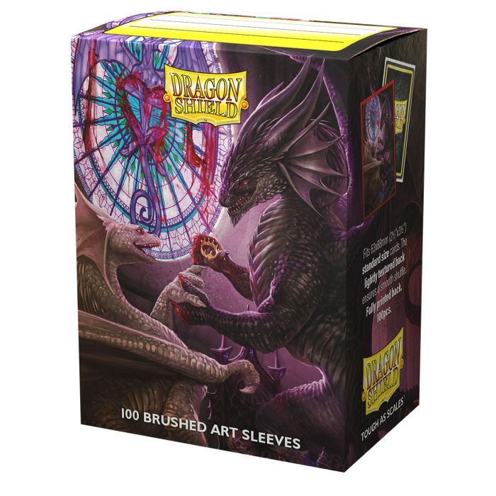 Dragon Shield Brushed Art Standard Sleeves Valentine's 2022 100-Count