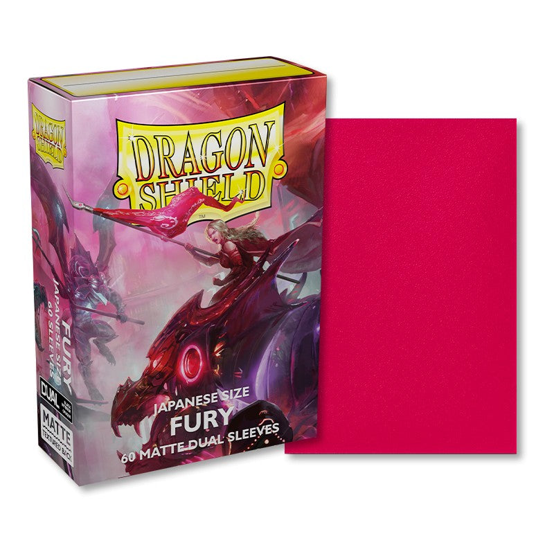Dragon Shield Dual Matte Fury Japanese Sleeves 60-Count