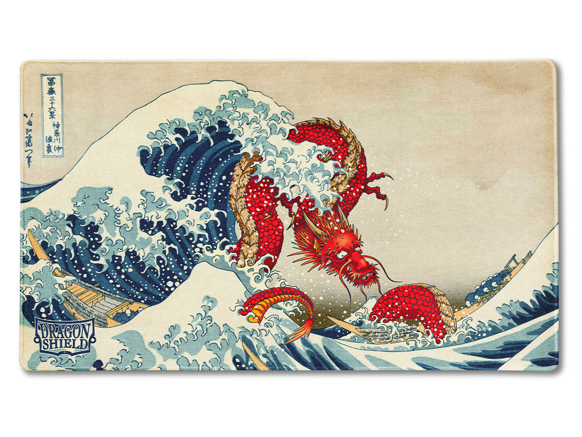Dragon Shield The Great Wave Playmat with Tube