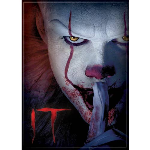 IT Movie 2017: Pennywise and Logo Magnet